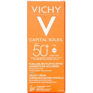 Vichy Capital Soleil Skin Perfecting Velvety Cream SPF 50+ 50 ml produktbillede
