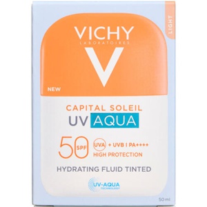 Vichy Capital Soleil UV-Aqua Hydrating Fluid Tinted SPF 50 produktbillede