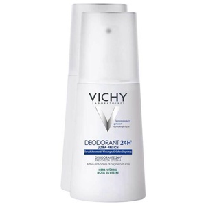 Vichy Deo Pumpzerstäuber herb würzig Doppelpack, 2X100 ml Deospray Produktbild