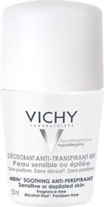 Vichy Deo Roll-on 48h White 50 ml produkt bild
