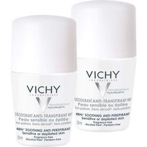 VICHY DEO Roll-on Sensitiv Antitrans.48h Doppelp. Produktbild
