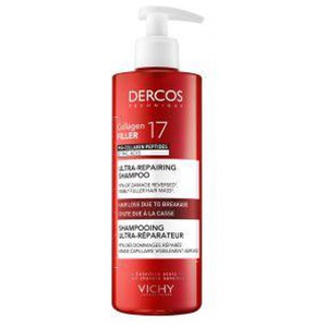 Vichy Dercos Collagen 17 Filler Ultra-repairing шампунь 400 мл toote pilt