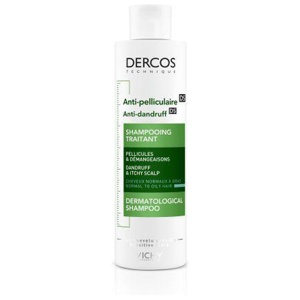 Vichy Dercos DS kõõmavastane šampoon rasusele peanahale 200 ml toote pilt