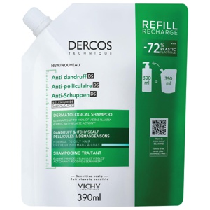 Vichy Dercos Eco-Refill Anti-Dandruff Shampoo Normal To Oily Hair 390 ml produktbilde
