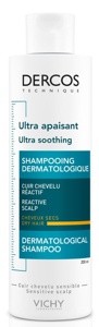 Vichy Dercos Technique Ultra Soothing Shampoo Normal/Oily Hair 200 ml produktbillede