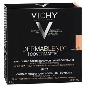 Vichy Dermablend Covermatte Puder 45 Gold, 9.5 g Puder Produktbild