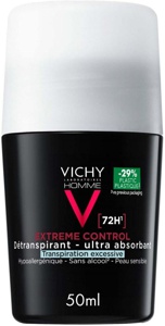 Vichy Homme Antiperspirant Deodorant Roll-On 72T 50 ml produktbillede