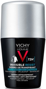 Vichy Homme Invisible Resist 72H Anti-Stain Roll-On 50 ml produktbillede