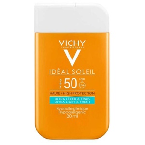 Vichy Ideal Soleil Protect & Go Fluid LSF 50, 30 ml Creme Produktbild