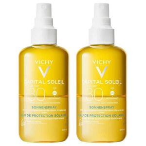 Vichy Ideal Soleil Sonnenspray + Hyaluron LSF 30, 2x200 ml Spray Produktbild