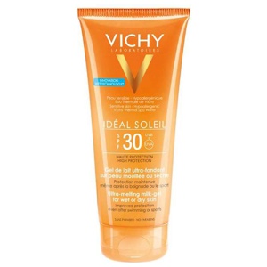 Vichy Idéal Soleil Wet Gel-Milch LSF 30, 200 ml Milch Produktbild