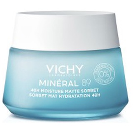 Vichy Minéral 89 48H Moisturizing Matte Sorbet Gel With Hyaluronic Acid 50ml Produktbild