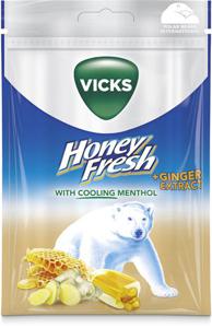 Vicks Honey Fresh Ginger 72g produkt bild