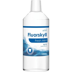Vidi dental fluorskyll 0,2 % fresh mint 1000 ml produktbilde