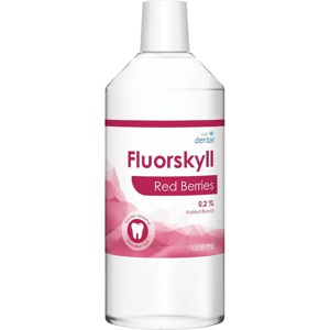 Vidi dental fluorskyll 0,2 % red berries 1000 ml produktbilde