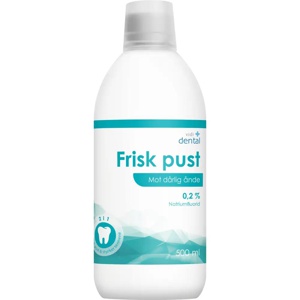 Vidi dental frisk pust fluorskyll 0,2 % 500 ml produktbilde