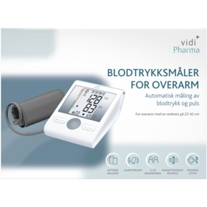 Vidi Pharma blodtrykksmåler overarm 1 stk produktbilde