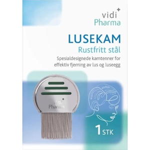 Vidi Pharma Lusekam rustfritt stål 1 stk produktbilde