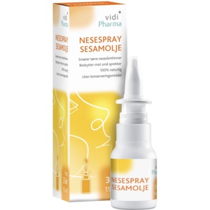 Vidi Pharma nesespray sesamolje 15 ml produktbilde