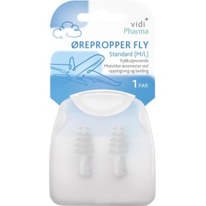 Vidi Pharma ørepropper fly standard M/L 1 par produktbilde