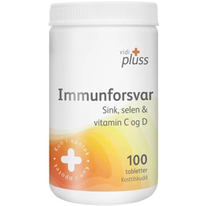 Vidi pluss immunforsvar 100 tabletter produktbilde