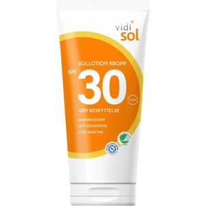 Vidi sollotion til kropp SPF30 200 ml produktbilde