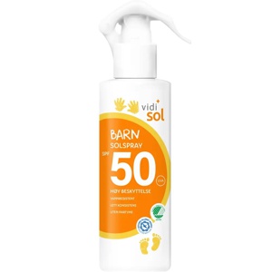 Vidi solspray til barn SPF50 200 ml produktbilde