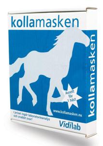 Vidilab Kollamasken häst produkt bild