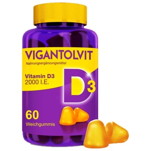 VIGANTOLVIT Vitamin D3 2000 I.E. 60 St Produktbild