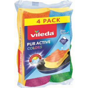 Vileda Pur Active Colors 4 st produkt bild