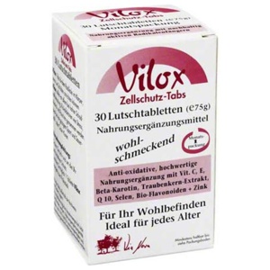 VILOX Zellschutz Tabs Lutschtabletten Produktbild