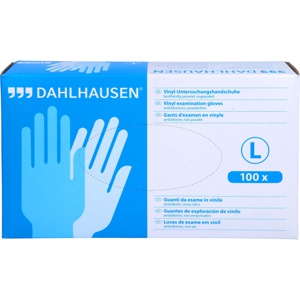 VINYL Handschuhe ungepudert Gr.L Produktbild