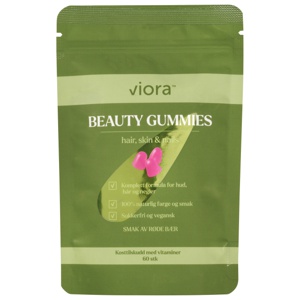 Viora Beauty Gummies 60 stk produktbilde