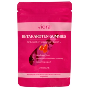 Viora Betakaroten Gummies 60 stk produktbilde