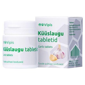 Vipis küüslaugu tabletid N50 toote pilt