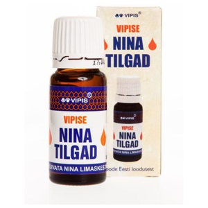 Vipis ninatilgad pudelis 10 ml toote pilt
