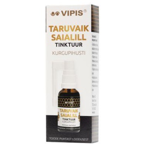 Vipis taruvaik-saialill tinktuur kurgupihusti 30 ml toote pilt