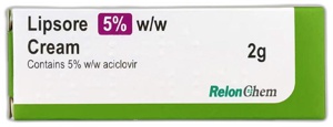 Virasorb Cold Sore Cream 2g product image