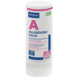 Virbac Allerderm Calm shampoo, sensitiv hud - 250 ml produktbillede