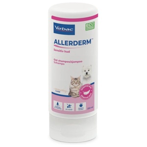 Virbac Allerderm Sensitive Oat Schampo 250 ml produkt bild