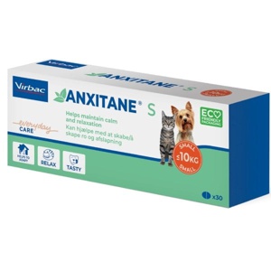 Virbac Anxitane S tabletter til hund og kat - 30 stk produktbillede