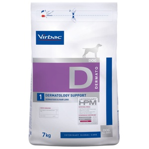 Virbac Dog D1 Dermatology Support 7 kg produkt bild