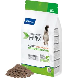 Virbac HPM Adult Neutered & Entire Cat Salmon 1,5 kg produkt bild