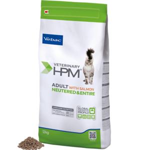 Virbac HPM Adult Neutered & Entire Cat Salmon 12 kg produkt bild