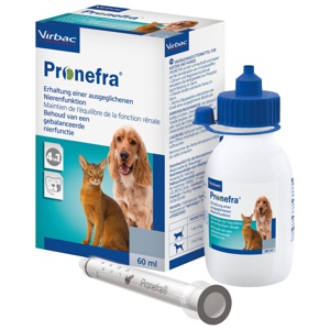 Virbac Pronefra tilskuddsfôr til hund og katt 60 ml produktbilde
