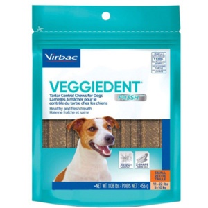 Virbac VeggiDent FR3SH tyggepinde, S - 15 stk produktbillede