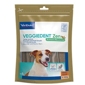 Virbac Veggiedent Zen tyggepinde, S - 15 stk produktbillede