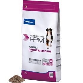 Virbac Veterinary HPM Adult Dog Large & Medium - Ekonomipack: 2 x 12 kg produkt bild