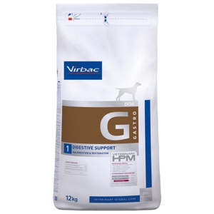 Virbac Veterinary HPM Dog Gastro Digestive Support G1 - 12 kg produkt bild