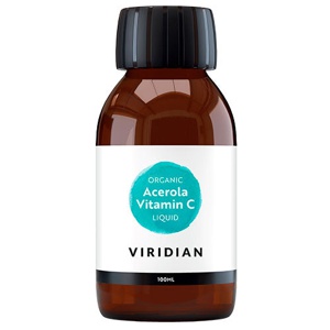 Viridian Nutrition Acerola C Vitamin Flydende Økologisk   100 ml produktbillede
